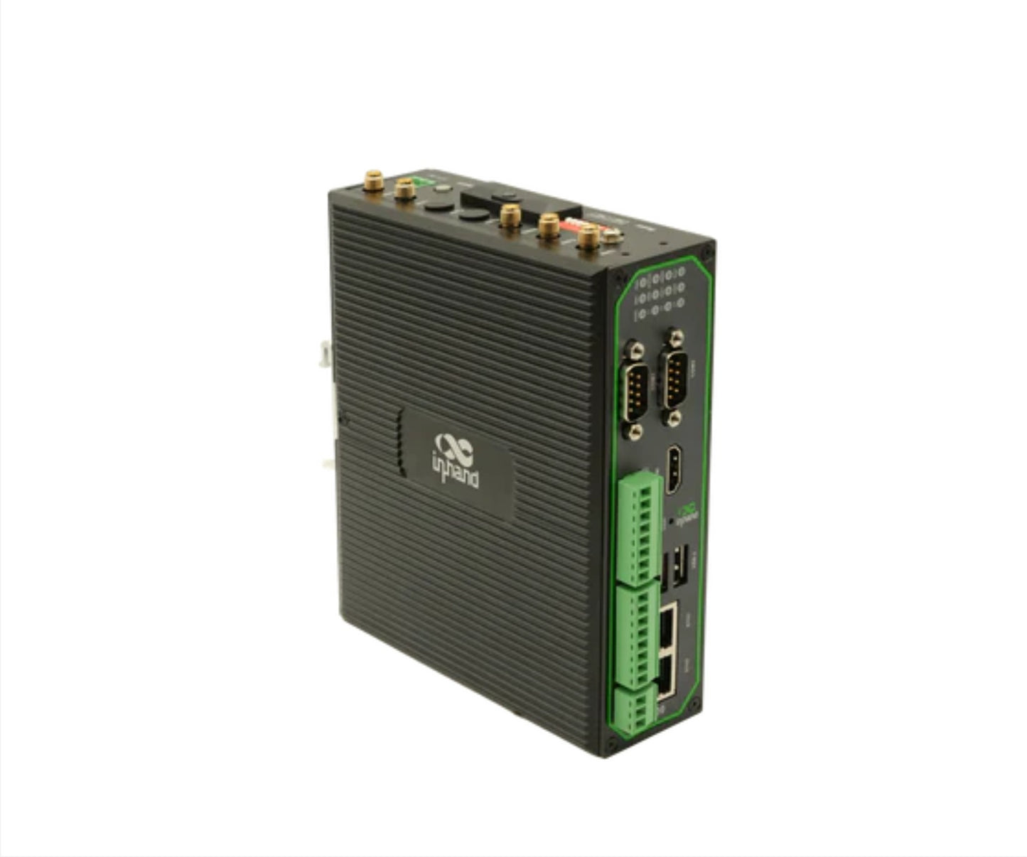 No Cellular Linux: Debian 10.0 Edge Computer 2*10/100/1000Mbps 2*RS232/485/422 4GB Memory 16GB Flash - High Config Edition. Includes GPS, WiFi, BLE, IO, CAN & TPM