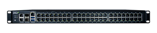 Digi Connect IT 48, 48 port Console Access Server (requires ITPS-PSIK or ITPS-PSEK power supply kit), supports use of optional Cellular CORE Module