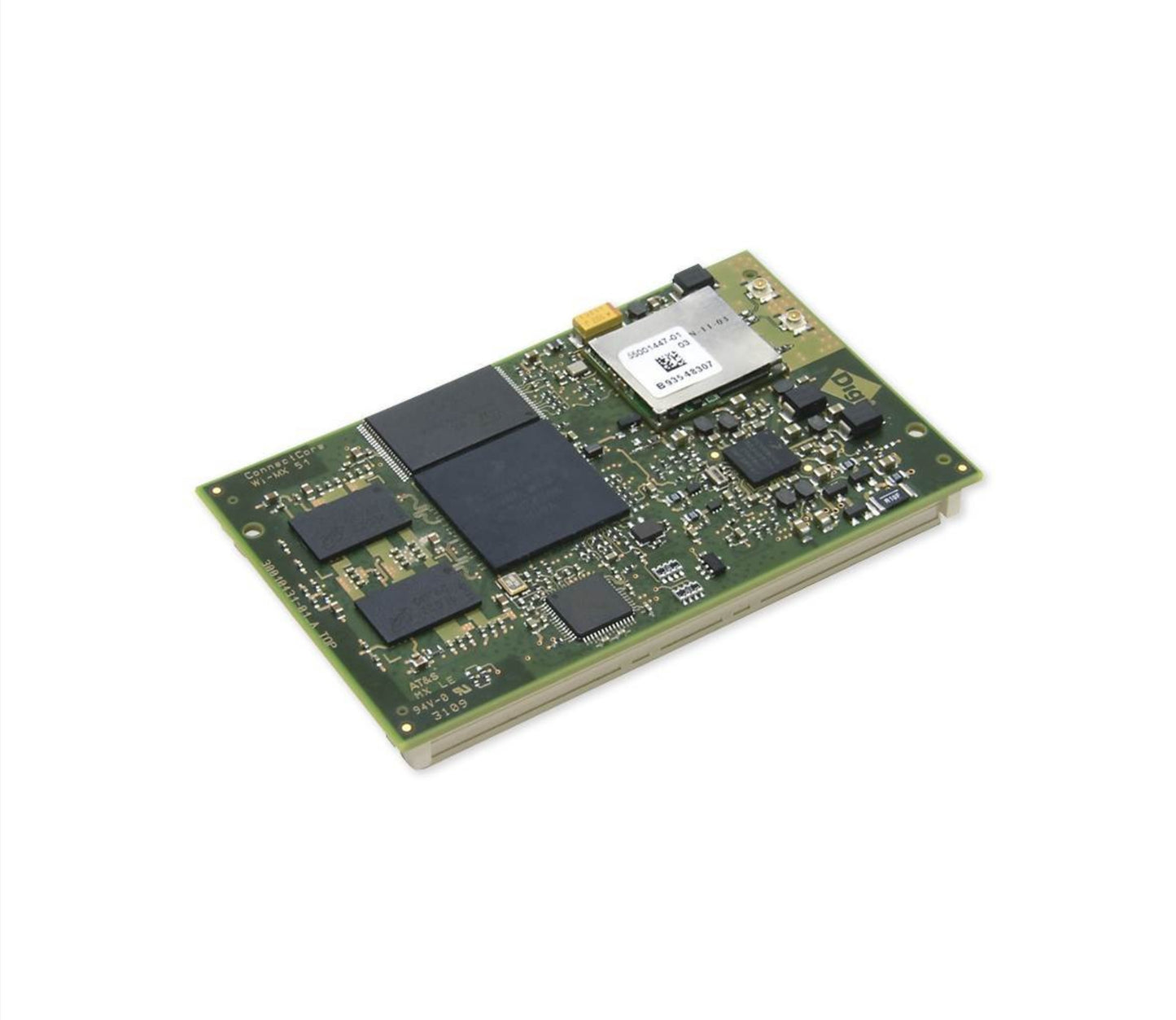 ConnectCore i.MX51 module, 600MHz, 128MB Flash, 128MB RAM, 1xEthernet, Industrial Temp