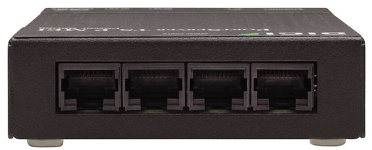 Digi PortServer TS 4 P MEI, servidor de dispositivos serie a Ethernet de 4 puertos RS-232/422/485, 9-30 VCC, incluye fuente de alimentación de 12 V/0,5 A