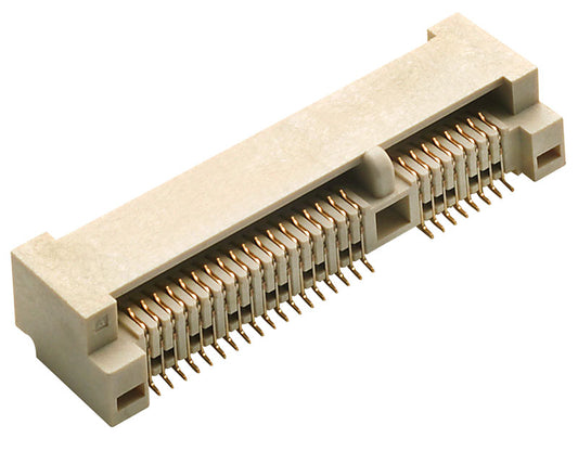 CONN MINI PCI EXPRESS-MOQ=450 / MULT=450 -- 450 connectors per reel. Must order in multiples of 450 units.