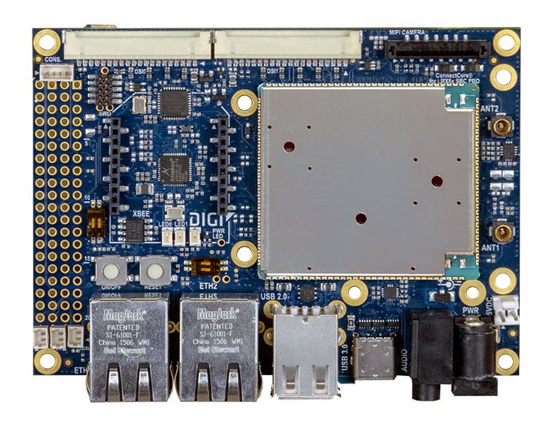 ConnectCore 8X, SBC Pro 16GB eMMC- 2GB RAM-W-BT
