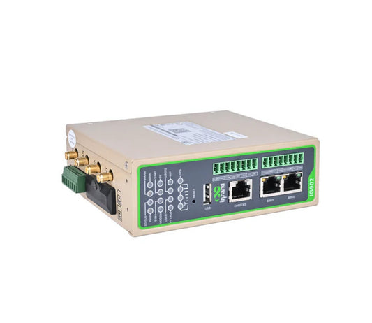 LTE Cat 6, AT&T, T-Mobile, and Verizon LTE Bands 2/4/5/12/17/13/29 2 ethernet ports with superb edge computing capability w/ Digital IO. High configuration capabilities. w/ WiFi & GPS