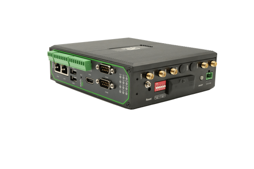 North America LTE Cat 4 Linux: Debian 10.0 Edge Computer  2*10/100/1000Mbps 2*RS232/485/422  4GB Memory 16GB Flash. High Config Edition w/ GPS, WiFi, BLE, IO, CAN & TPM