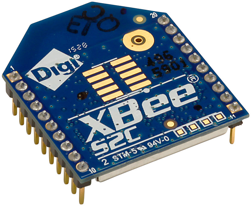 XBee S2C 802.15.4 , 2.4GHz, TH (PCB Ant)