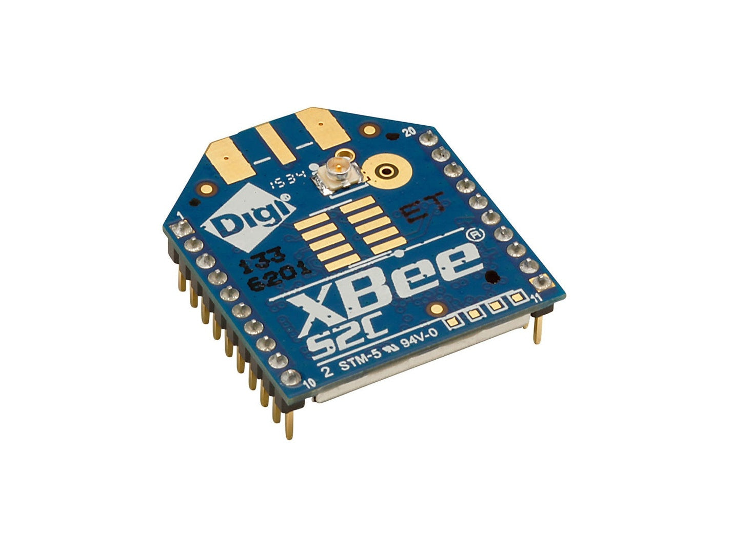 XBee S2C 802.15.4, 2.4GHz, TH (U.FL)