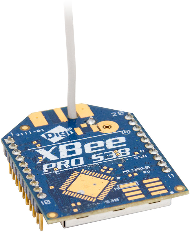 XBee-PRO 900HP (S3B) Point2Multipoint, 900MHz, 250mW, Wire Antenna, 10Kbps