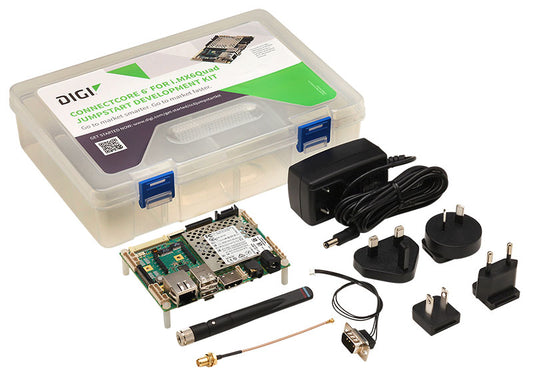 ConnectCore Wi-i.MX6 Development Kit, Quad, 4GB eMMC, 1GB DDR3, Wi-Fi 802.11ac, BT 5.0