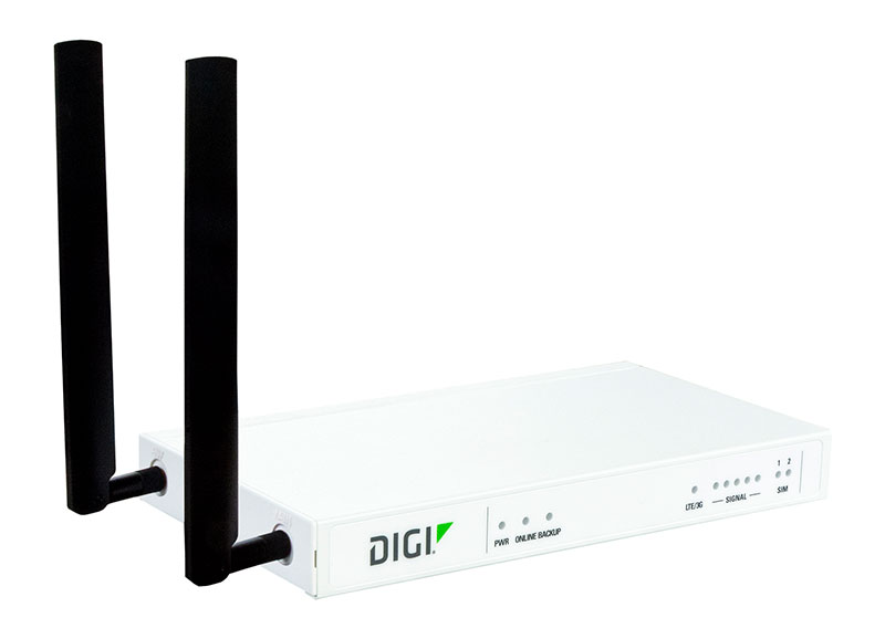 Digi 360 Cellular Solution Package for Digi Connect IT 4 (1 year) - Cat 4, 3G/2G fallback, Global, RS-232, 4 Serial Ports, Dual Ethernet. Includes: PSU and antennas.