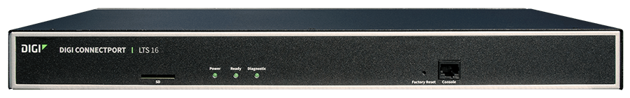 ConnectPort LTS 16 port RS232 RJ-45 terminal server