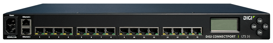 ConnectPort LTS 16 port RS232 RJ-45 terminal server