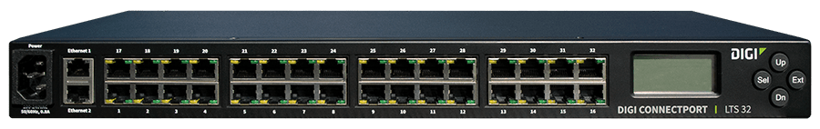 ConnectPort LTS 32 port MEI RS232/422/485 RJ-45 terminal server