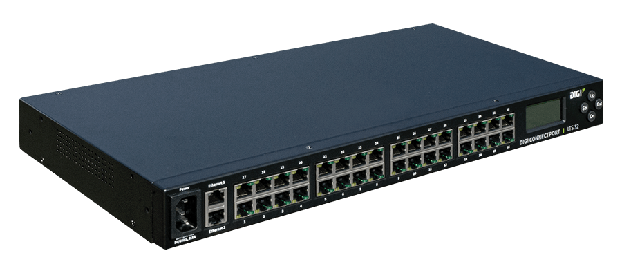 ConnectPort LTS 32 port MEI RS232/422/485 RJ-45 terminal server