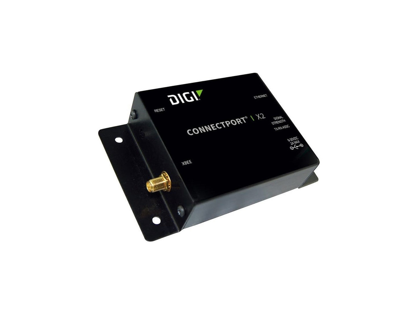 ConnectPort X2 - XBee (ZigBee) to Ethernet.  Industrial enclosure.  International.