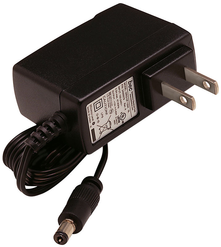 Digi 12VDC 0.5A 120-240VAC Wall Mount Power Supply w/ locking barrel (for PSTS 1/2/4, PSTS MEI 1/2/4, TS P, TS M, CPTS
4x4, Connect SP, Connect WiSP)