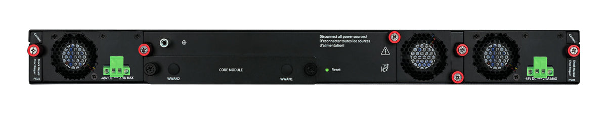 Connect EZ 16 Serial Server, 16 RS-232 Serial Ports, Dual -48V DC Power, no power cords