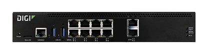 Connect EZ 8,Serial Server, 8 RS-232 Serial Ports, CMG4 LTE CORE Module and Cellular Antennas, EU Power Cord