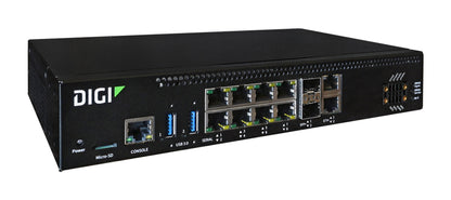 Connect EZ 8 I/O Serial Server, 8 RS-232 Serial Ports, Digital and Analog IO, EU power cord