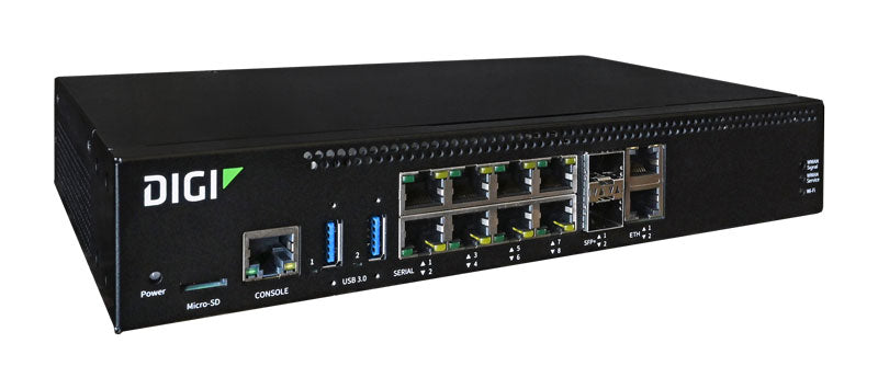 Connect EZ 8 Wi-Fi Serial Server, 8 RS-232 Serial Ports, US Power Cord