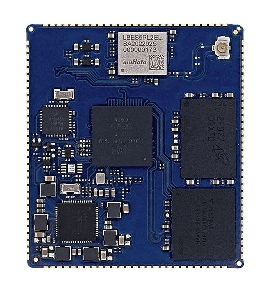 ConnectCore 93 Dual, i.MX 93 Dual A55, M33, NPU, 1GB LPDDR4, 8GB eMMC, -40/+85C, Wi-Fi 802.11ax, Bluetooth 5.3