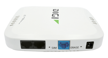 Digi 360 Cellular Solution Package for Digi EX15 - LTE, CAT-4, 3G/2G fallback, Global, RS232, Includes: PSU, PoE injector, site survey battery, mounting accessories, and antennas.