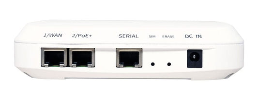 Digi 360 Cellular Solution Package for Digi EX50 (1 year) - 5G, Cat 20 fallback, Global, RS-232, 1 Serial Port, Wi-Fi 6, Dual Ethernet. Includes: PSU, mounting accessories, ethernet cables, and antennas.
