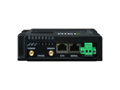 Digi IX10 - LTE Cat 4, Worldwide, Ethernet, RJ45 Serial RS-232/485, No Accessories.