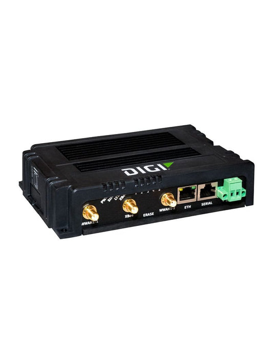 Digi IX15 - LTE Cat 4, 3G/2G, Single Ethernet, RS-232/485, XBee 3 2.4GHz PRO, no accessories