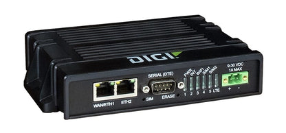 Digi 360 Cellular Solution Package for Digi IX20 (1 year) - LTE Cat M1, Worldwide, Dual Ethernet, DB9M RS-232, No Accessories.
