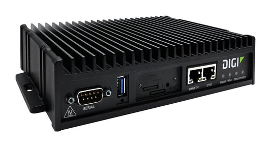 Digi 360 Cellular Solution Package for Digi TX40 (1 year) - 5G NSA/SA FirstNet, Wi-Fi, BT, UDR (GNSS), DB9M RS-232, Worldwide, No Accessories.