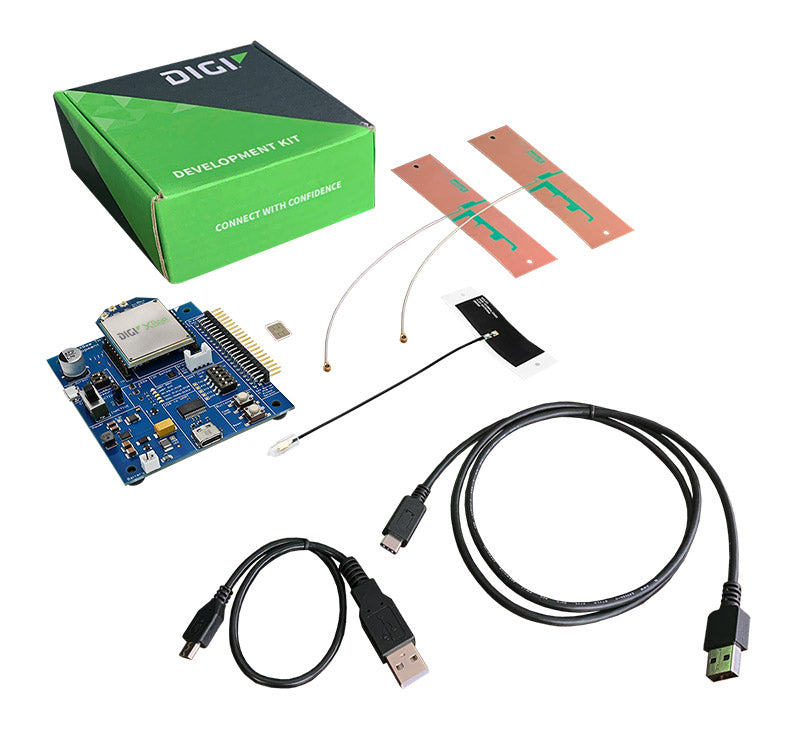 XBee 3 Global LTE Cat 4 Development Kit with XBIB-C Dev Board, AT&T SIM, GNSS, 3G/2G fallback