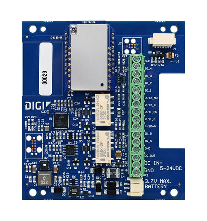 Intelligent Edge Controller, LoRaWAN, Modbus, DIO, 4-20mA, 868MHz, 5-24VDC, u.FL connector, PCA only