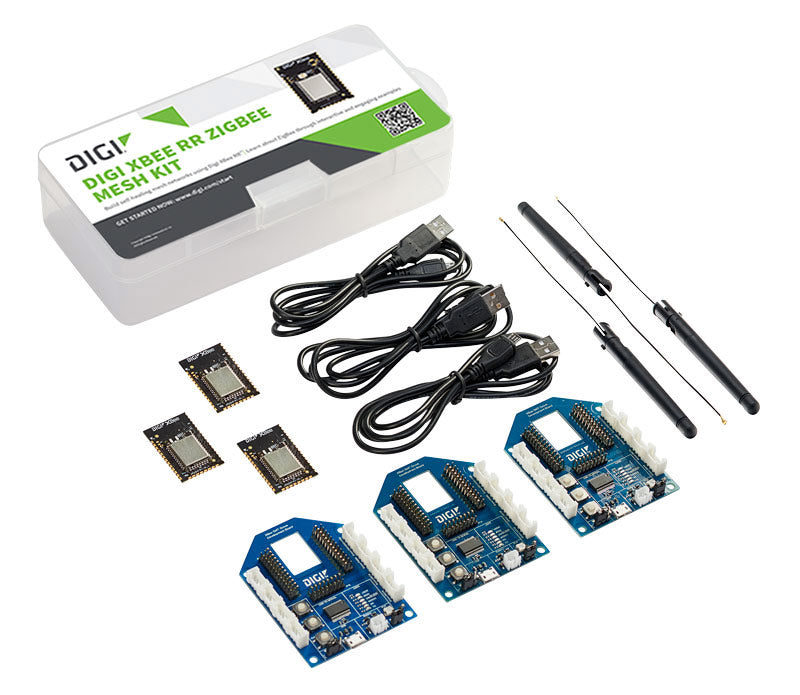 XBee RR ZigBee Mesh Kit - Worldwide 2.4 GHz, ZB 3.0