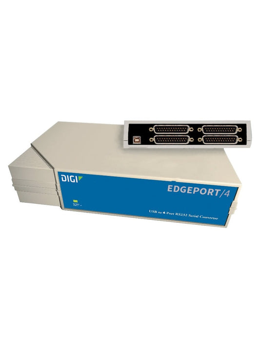 Digi Edgeport/4;  4 port  DB-25 RS232 to USB Converter (includes 1 meter A to B USB cable); Replaces part number 301-1016-01