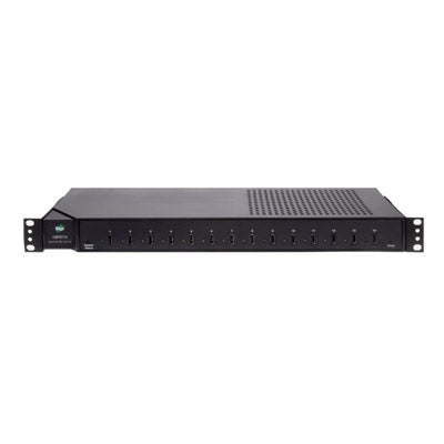 Digi Hubport/14 14 port USB 2.0 hub 19" rack (includes 1 US IEC power cord)