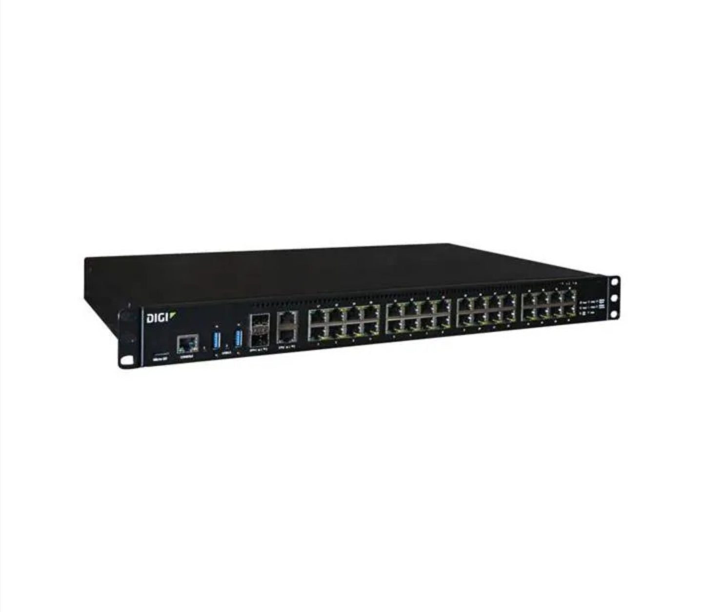 Connect EZ 32 MEI Serial Server, 32 RS-232/422/485 Serial Ports, CMG4 LTE CORE Module, EU Power Cord