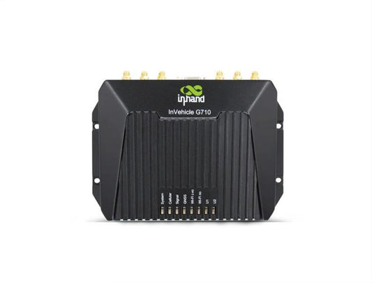 5G  Vehicle Gateway. Wifi, GPS, 4 Ethernet ports, 1 RS232/DB9 serial port, BLE4.1, CANBUS, & IO.