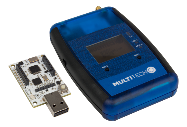 LoRa Evaluation and Site Survey Box w/GPS & Micro Dev Kit - MTDOT-BOX-G-915-AU-B