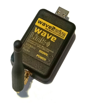 Rádio USB de longo alcance WaveLink 900MHz