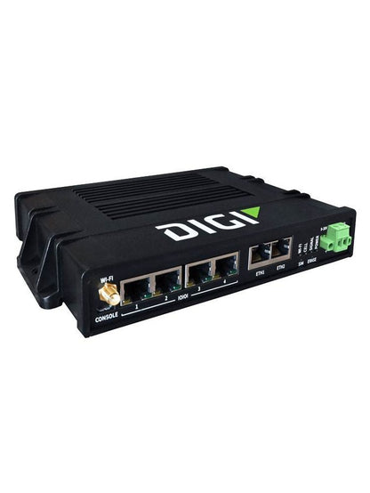 Connect EZ 4 Industrial Kit: DIN Clip, Ethernet Cable, Cell Module, Wi-fi and Cell Antennas, Ext Temp Power Supply