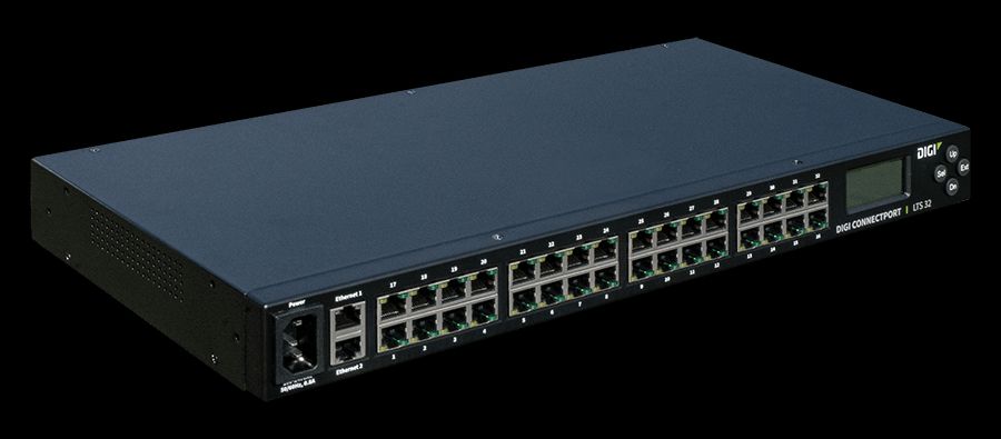 ConnectPort LTS 32 port MEI RS232/422/485 RJ-45 terminal server