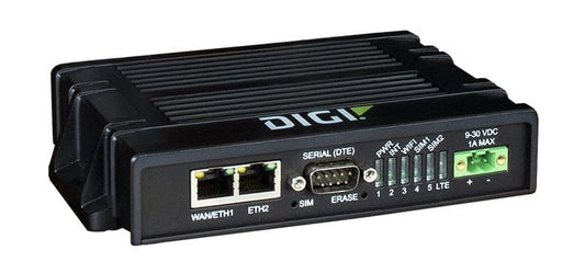 Digi 360 Cellular Solution Package for Digi IX20 (1 year) - LTE Cat M1, Worldwide, Dual Ethernet, DB9M RS-232, No Accessories.