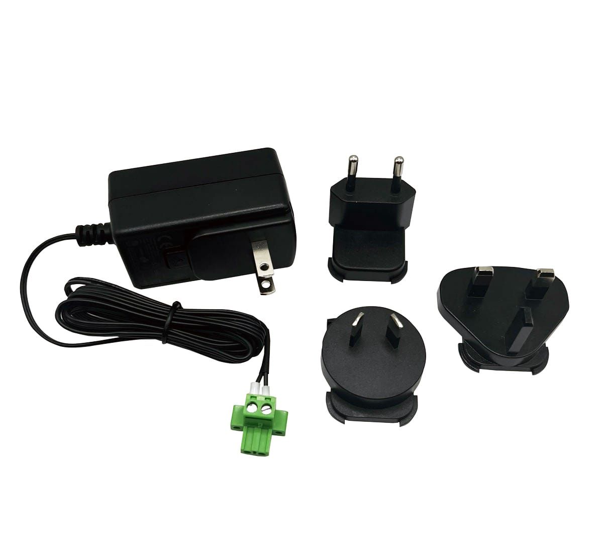 PSU 18VDC 1A Wallmount Level VI ,Comm. temp, Changeable plugtips for US, UK, EU, AU; 2pin Combicon screw terminal plug;
Suitable for IX10, IX20 and IX30